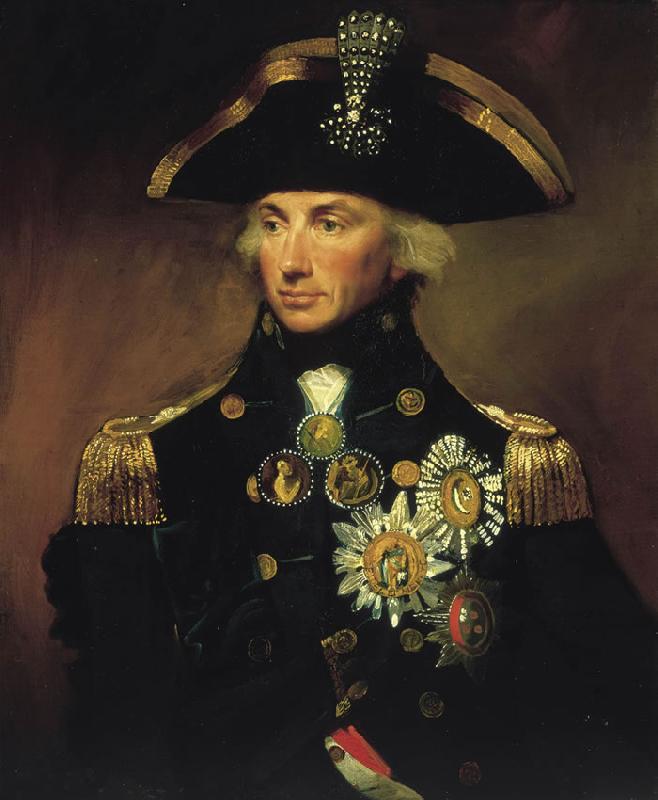 Lemuel Francis Abbott Rear-Admiral Sir Horatio Nelson oil painting image